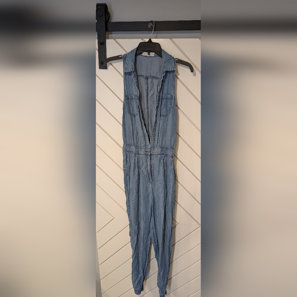 Love Tree Denim Jumpsuit